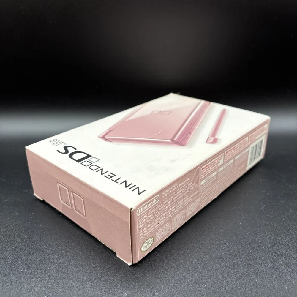 Nintendo DS Lite Pink Handheld System Console w/ Box
